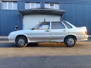 2007 Lada (ВАЗ) 2115, серебристый, 100000 рублей, вид 3