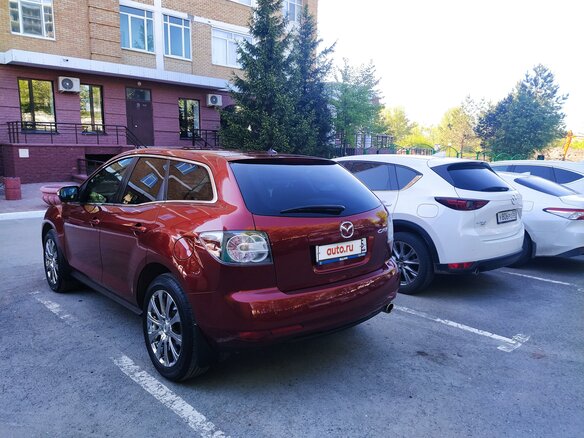 2011 Mazda CX-7 I Рестайлинг, красный, 1300000 рублей - вид 9