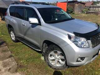 2011 Toyota Land Cruiser Prado 150 Series, серебристый, 2750000 рублей, вид 2