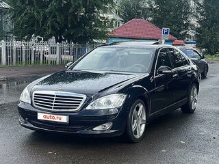 2008 Mercedes-Benz S-Класс 350 V (W221), чёрный, 1550000 рублей, вид 1