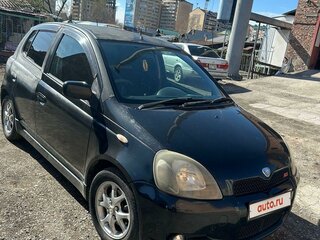 2001 Toyota Vitz I (P10), чёрный, 500000 рублей, вид 1