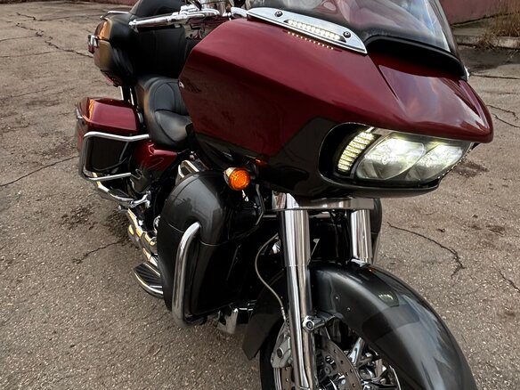 2016 Harley-Davidson CVO Road Glide, красный, 1600000 рублей - вид 16