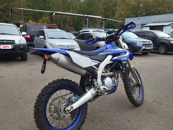 2019 Yamaha WR250F, синий, 700000 рублей
