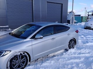 2016 Hyundai Elantra VI (AD), серый, 1000000 рублей, вид 4