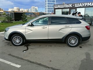 2018 Lada (ВАЗ) Vesta SW Cross I, серый, 820000 рублей, вид 3