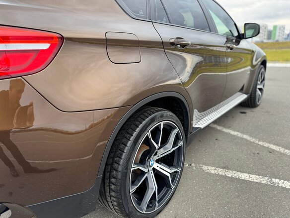 2013 BMW X6 30d I (E71) Рестайлинг, коричневый, 2550000 рублей - вид 7