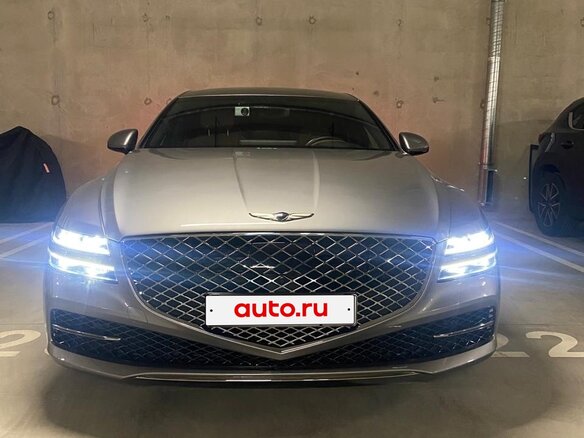 2022 Genesis G80 II, серебристый, 5200000 рублей
