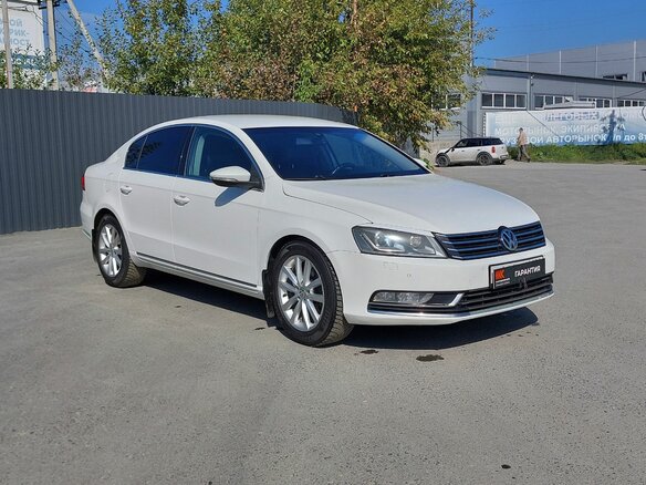 2012 Volkswagen Passat B7, белый, 1079000 рублей - вид 2
