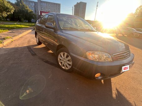 2004 Kia Spectra I Рестайлинг 2, синий, 225000 рублей, вид 1