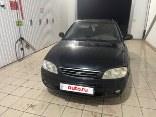 2007 Kia Spectra I Рестайлинг 2, чёрный, 240000 рублей, вид 1