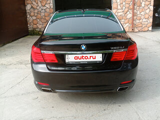 2010 BMW 7 серии Long 750Li xDrive V (F01/F02/F04), чёрный, 2000000 рублей, вид 4