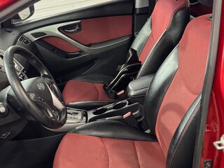 2013 Hyundai Elantra V (MD), красный, 1075000 рублей, вид 4