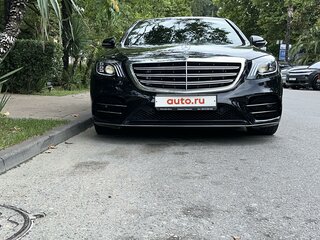 2019 Mercedes-Benz S-Класс 350 d Long VI (W222, C217) Рестайлинг, чёрный, 6650000 рублей, вид 4