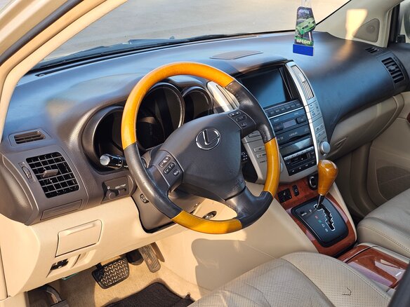 2007 Lexus RX 400h II Рестайлинг, бежевый, 1230000 рублей - вид 14