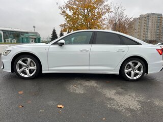 2021 Audi A6 45 TFSI V (C8), белый, 5000000 рублей, вид 4