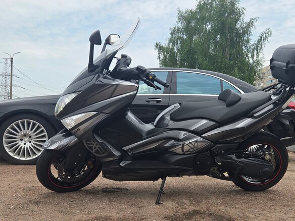 2008 Yamaha TMAX, чёрный, 550000 рублей - вид 3
