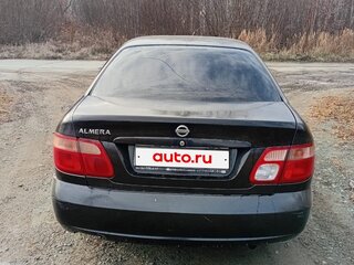 2004 Nissan Almera II (N16) Рестайлинг, чёрный, 270000 рублей, вид 2