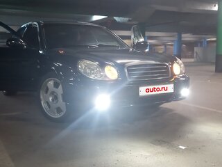 2007 Hyundai Sonata ТагАЗ IV (EF) Рестайлинг, чёрный, 475000 рублей, вид 1