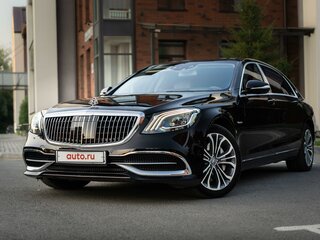 2015 Mercedes-Benz Maybach S-Класс 500 I (X222), чёрный, 4400000 рублей, вид 1