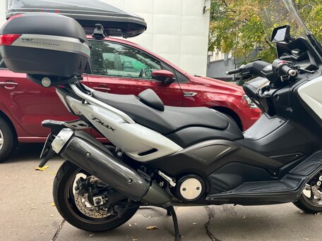 2013 Yamaha TMAX, белый, 490000 рублей, вид 4