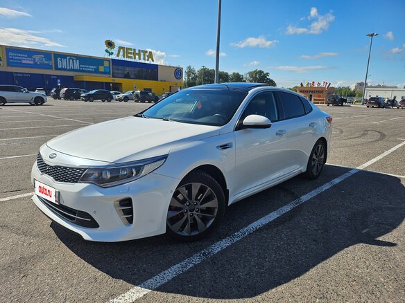 2017 Kia Optima IV, белый, 2150000 рублей