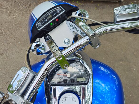2011 Suzuki Boulevard M109R, синий, 1500000 рублей - вид 7
