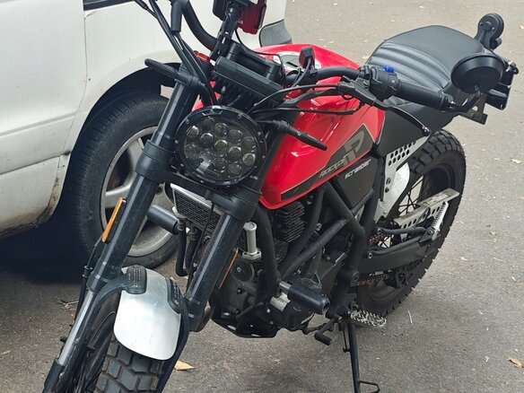 2025 Fuego Scrambler 250, красный, 175000 рублей - вид 3