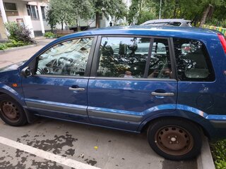 2009 Ford Fusion I Рестайлинг, синий, 580000 рублей, вид 4