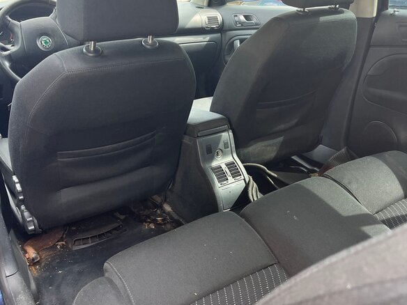 2007 Skoda Superb I Рестайлинг, синий, 400000 рублей - вид 14