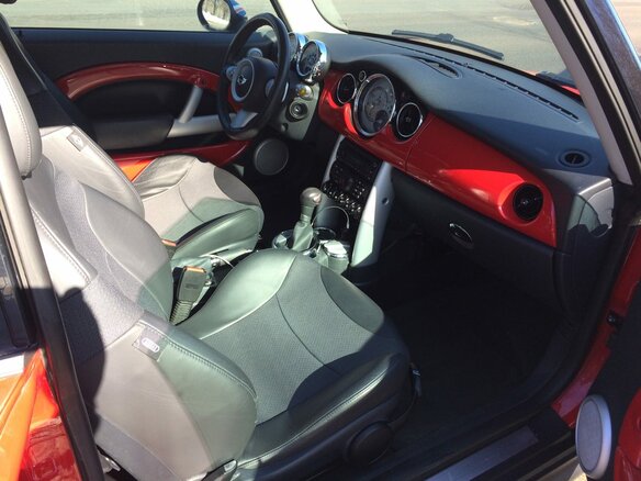 2005 Mini Hatch Cooper S I (R50), красный - вид 10