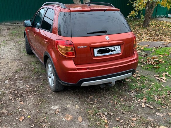 2008 Suzuki SX4 I (Classic), оранжевый, 800000 рублей - вид 3
