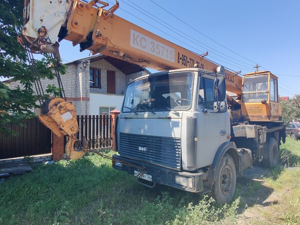 2002 МАЗ Автокраны, серый, 950000 рублей - вид 3