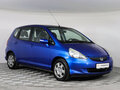 2007 Honda Jazz I Рестайлинг, синий - вид 1