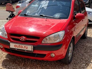 2006 Hyundai Getz I Рестайлинг, красный, 300000 рублей, вид 1