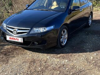 2007 Honda Accord VII Рестайлинг, чёрный, 900000 рублей, вид 1