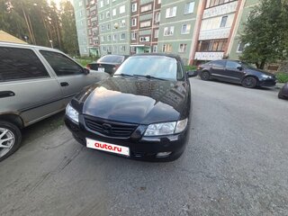 2001 Mazda 626 V (GF), чёрный, 299000 рублей, вид 1