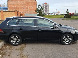2010 Volkswagen Golf VI, чёрный, 820000 рублей, вид 5