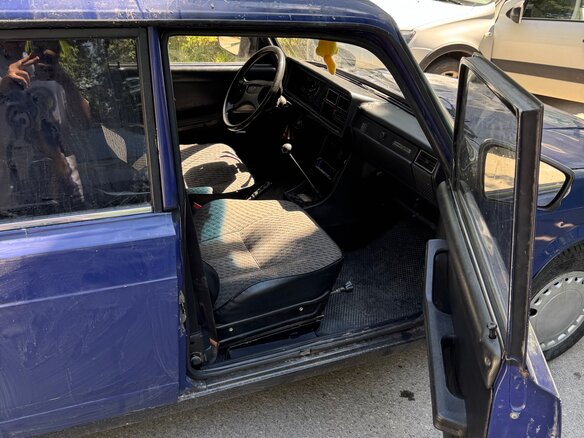 1999 Lada (ВАЗ) 2107, синий, 190000 рублей - вид 6