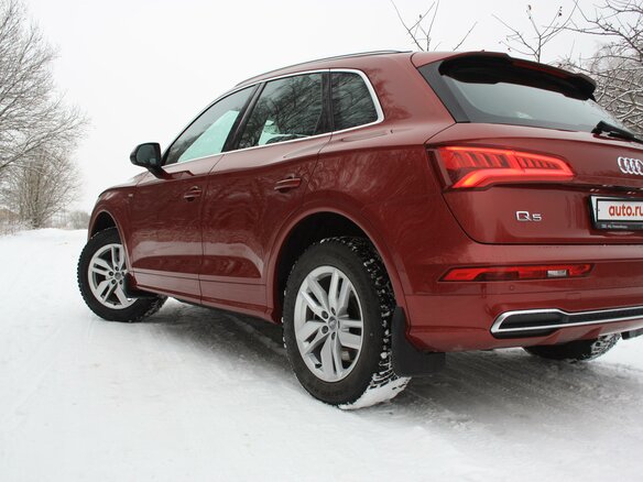 2019 Audi Q5 II (FY), красный - вид 12