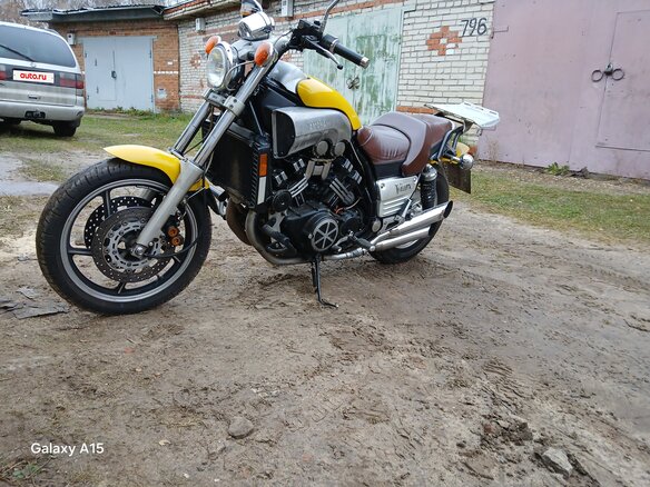 1988 Yamaha V-Max 1200, золотистый, 530000 рублей - вид 13