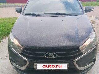 2017 Lada (ВАЗ) Vesta I, чёрный, 732000 рублей, вид 2