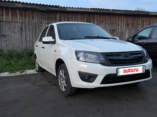 2012 Lada (ВАЗ) Granta I, белый, 380000 рублей, вид 4