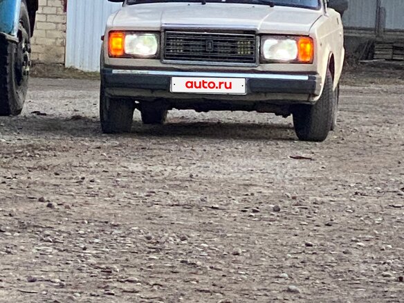 1989 Lada (ВАЗ) 2107, бежевый, 95000 рублей - вид 3