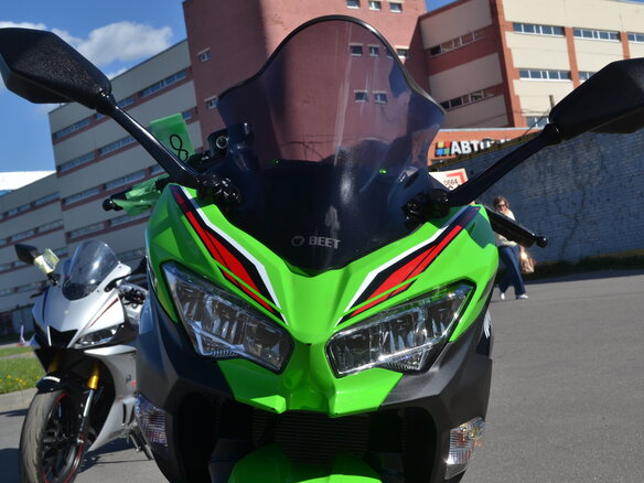 2023 Kawasaki Ninja 400, зелёный, 660000 рублей - вид 19