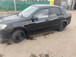 2014 Lada (ВАЗ) Granta I, чёрный, 245000 рублей, вид 3