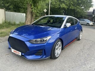 2018 Hyundai Veloster II, синий, 1800000 рублей, вид 1