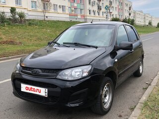 2013 Lada (ВАЗ) Kalina II, чёрный, 220000 рублей, вид 1