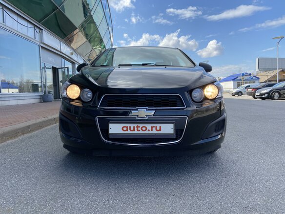 2012 Chevrolet Aveo II, чёрный - вид 2
