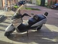 1998 Suzuki Burgman (SkyWave) 400, серебристый, 210000 рублей