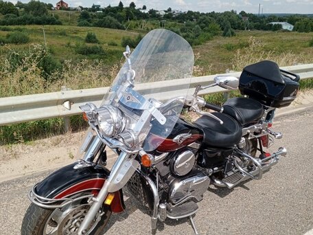 2002 Kawasaki VN1500 Vulcan, чёрный, 555000 рублей, вид 5